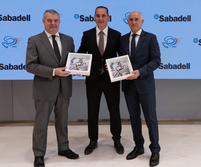 El Banco Sabadell y la VCV - Volta a la Comunitat Valenciana renuevan su compromiso para 2023