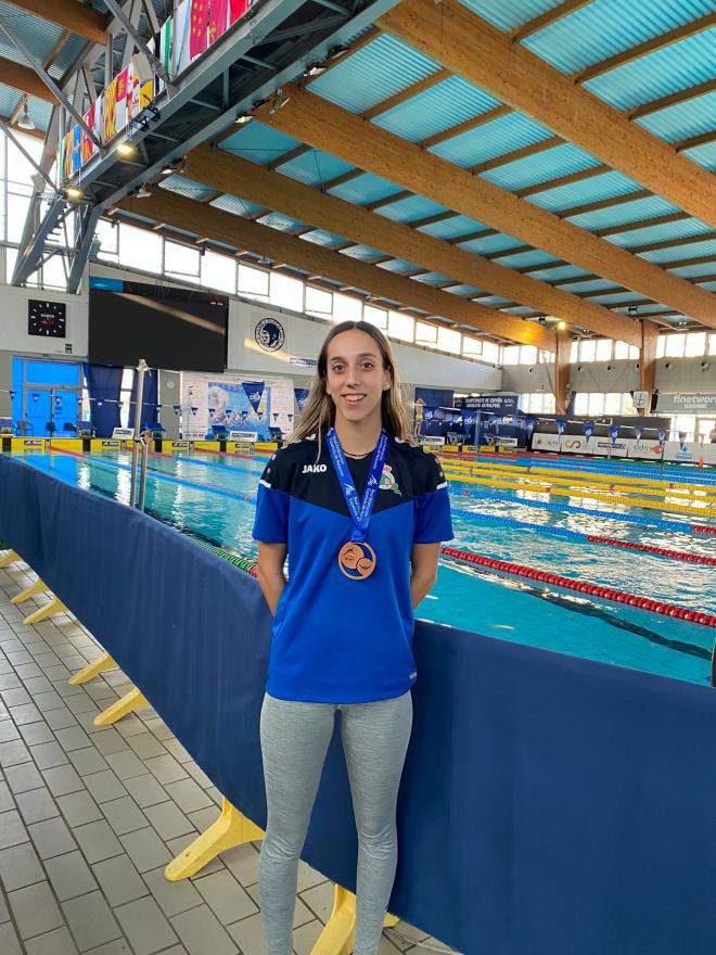 la nadadora Tamara Frías una de las ganadoras andaluzas (Foto: FAN)