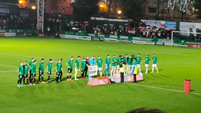 Sestao River y Athletic Club unidos contra la ELA en Las Llanas (Foto: DMQ Bizkaia).