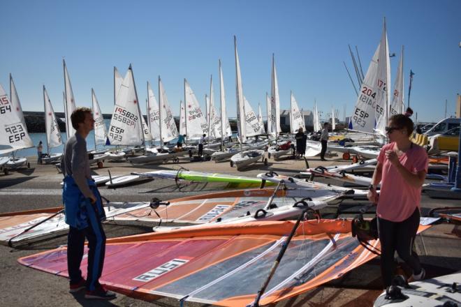 preparativos en la Bahía de Cádiz para la regata Excellence Cup (Foto:FAV)