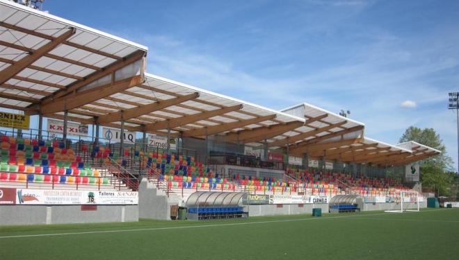 Urbieta, sede del partido entre Gernika y Celta de Vigo.
