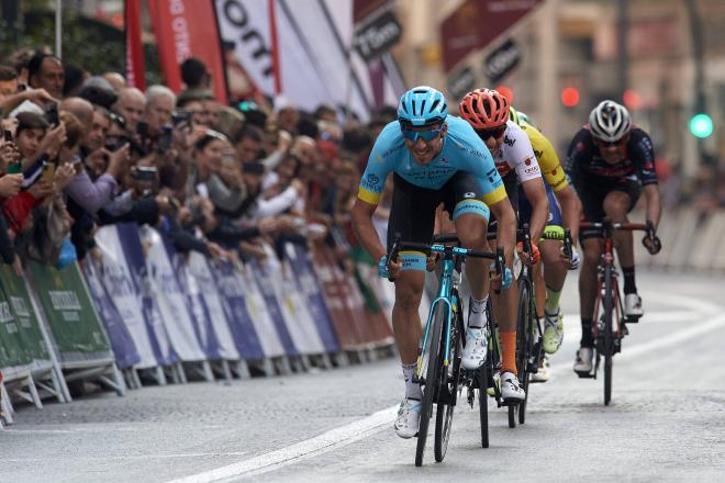 Ciclistas durante La Vuelta a Murcia 2020 (Foto: Cordon Press).