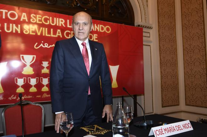 José María del Nido, expresidente del Sevilla. (foto: Kiko Hurtado).
