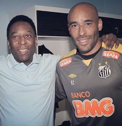 Pelé con su hijo Edinho (Foto: @01edinho).