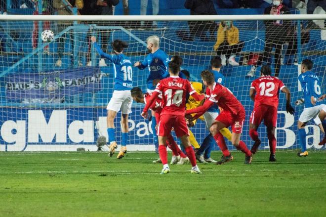 Imagen del último Linares-Sevilla de Copa del Rey.