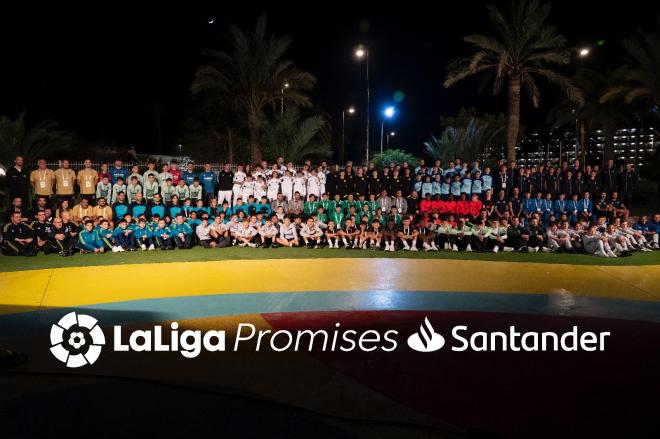 Acto de presentación de LaLiga Promises Santander en Gran Canaria (Foto: LaLiga).