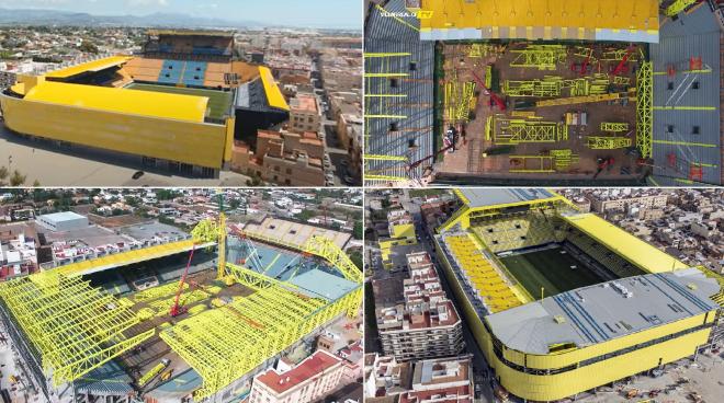 La transformación del Estadio de La Cerámica.