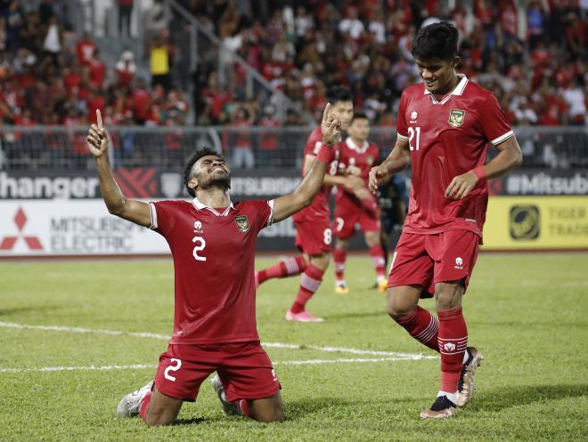 Los jugadores de Indonesia celebrando el 7-0 contra Brunéi. (Foto: Cordon Press)