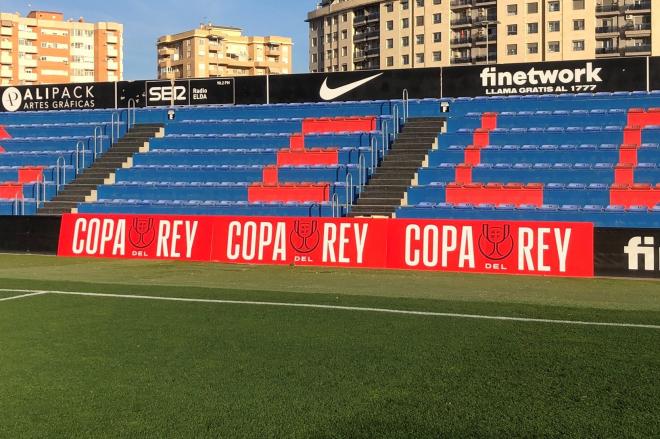 El Estadio Nuevo Pepico Amat, campo del CD Eldense, rival del Athletic en Copa.