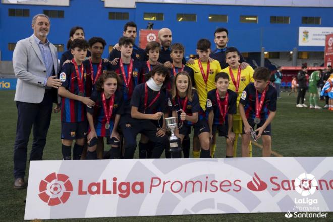 El Barça, subcampeón de LaLiga Promises (Foto: LaLiga).