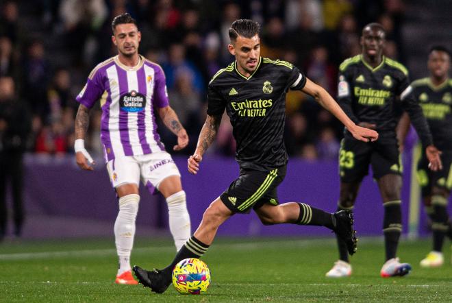 Dani Ceballos, en el Valladolid-Real Madrid (Foto: Cordon Press).