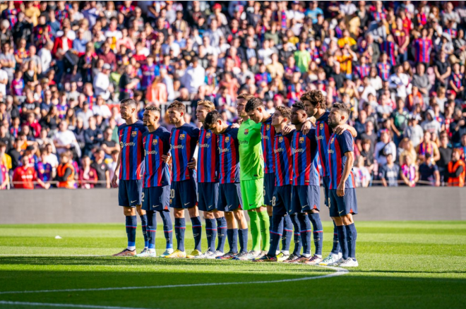 Once titular del FC Barcelona (FOTO: FC Barcelona).