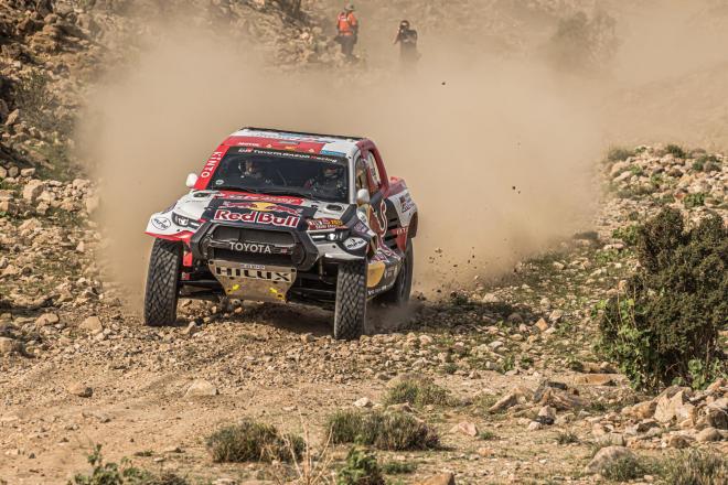 Al-Attiyah, en el Dakar 2023 (FOTO: EFE).