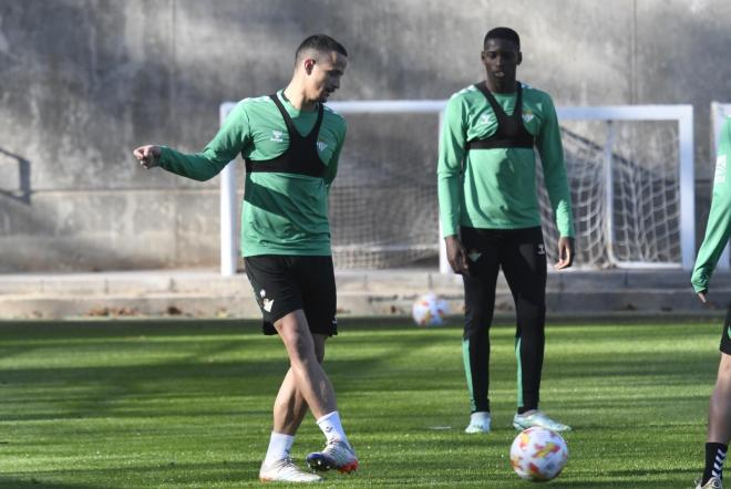 Luiz Felipe, en el entrenamiento (Foto: Kiko Hurtado)