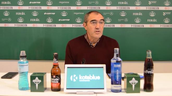 Carlos Mouriz, director deportivo del Racing de Ferrol