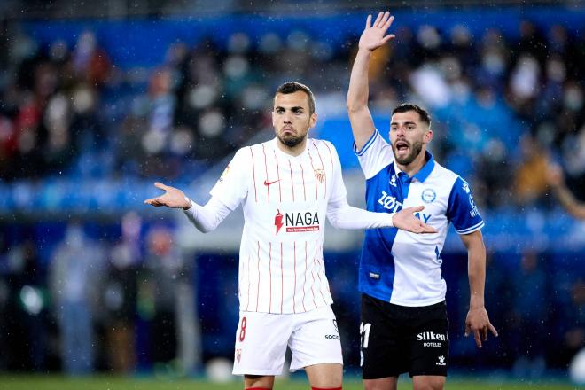 Imagen del Alavés-Sevilla de la pasada temporada (Foto: Cordon Press).