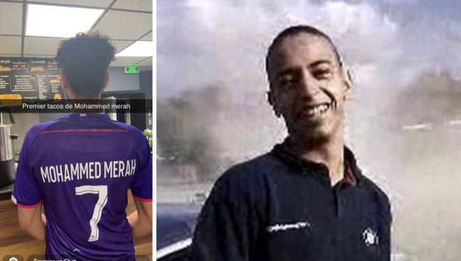 Mohamed Merah y la camiseta del Toulouse.