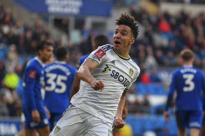 Rodrigo Moreno celebra un gol con el Leeds (Foto: Cordon Press).