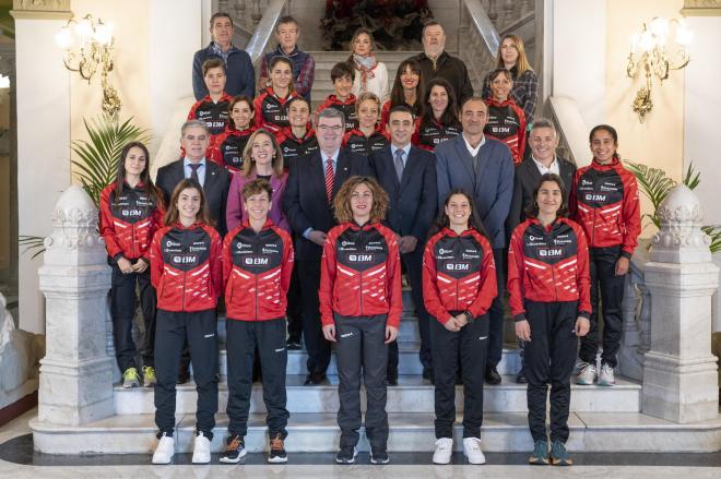 Presentación del equipo del Bilbao Atletismo Santutxu 2023.