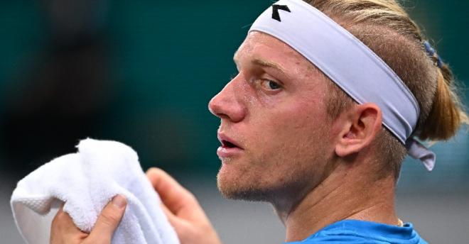 Davidovich, durante un partido (Foto: ATP).