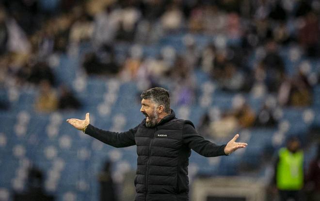 Gennaro Gattuso, en el Real Madrid - Valencia CF de la Supercopa (Foto: VCF).