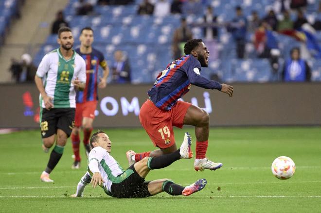 Guardado, expulsado en la Supercopa de España (Foto: RFEF).