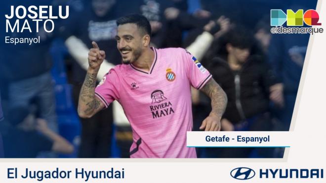 Joselu, Hyundai del Getafe-Espanyol.