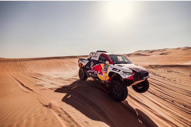 Nasser Al-Attiyah, en el Dakar 2023.