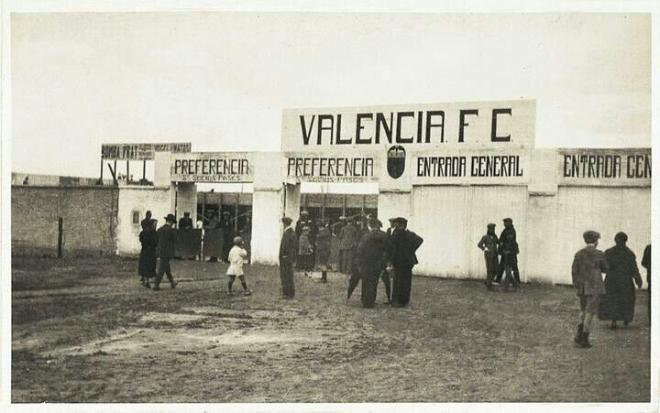 Algirós alojó hace un siglo un Sporting-Vaelencia CF