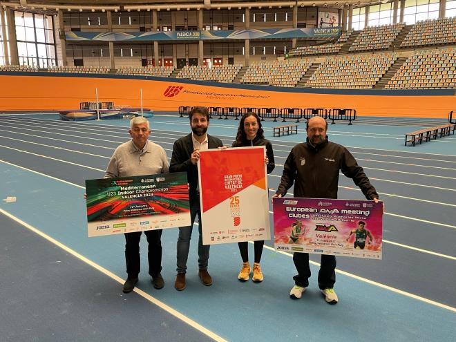 Tres grandes pruebas de atletismo en pista cubierta estrenarán las renovadas instalaciones del Vel