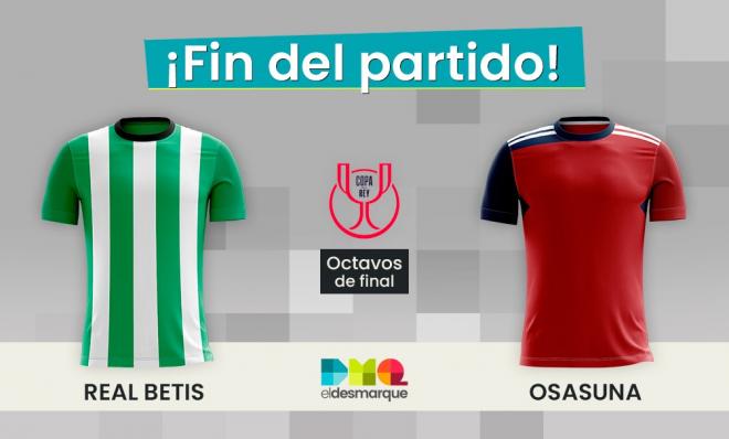 Real Betis-Osasuna, en directo online.
