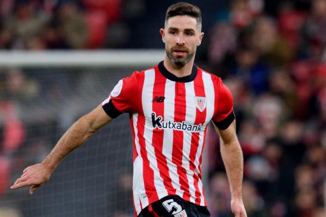 El central Yeray Álvarez, en un partido en San Mamés (Foto: Athletic Club).