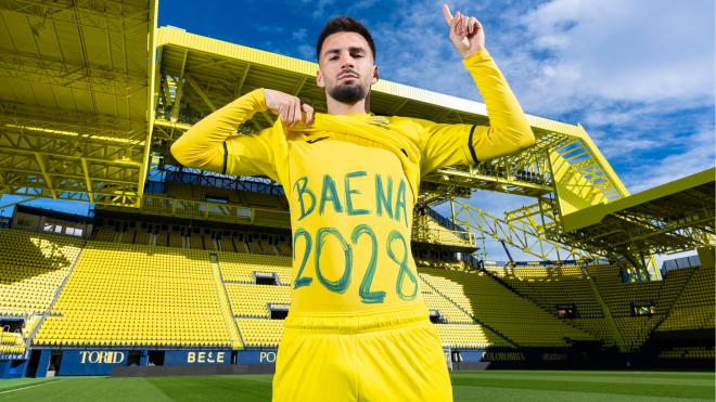 Álex Baena ha renovado con el Villarreal hasta 2028 (Foto: VCF).