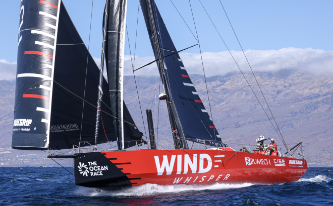 El WindWhisper Racing Team gana la primera etapa de The Ocean Race VO65 Sprint