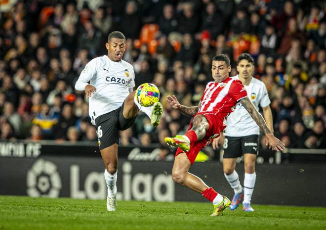 Valencia CF - Almería, el único punto conseguido en Mestalla desde el parón (Foto: VCF).