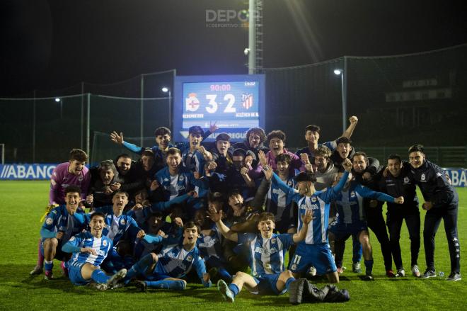 El Deportivo Juvenil quiere hacer historia y llevarse la Copa del Rey (Foto: RCD)