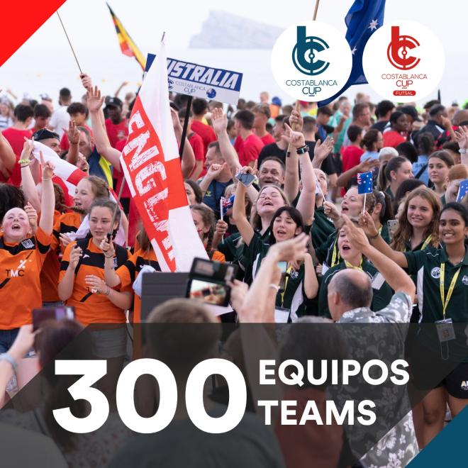 La Costa Blanca Cup 2023 ya cuenta con 300 equipos