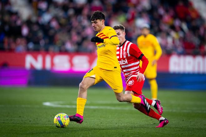 Pedri, en el Girona-Barça (Foto: FCB).