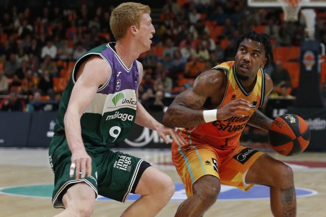 Valencia Basket abre la segunda vuelta de la acb en la complicada pista del Unicaja