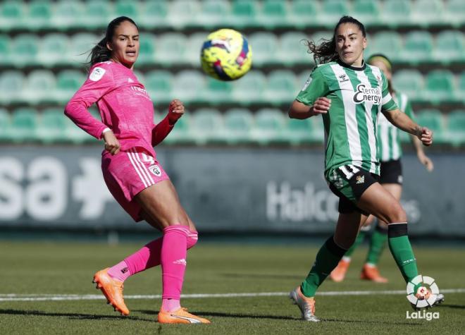 Imagen del partido entre el Betis Féminas y el Madrid CFF.