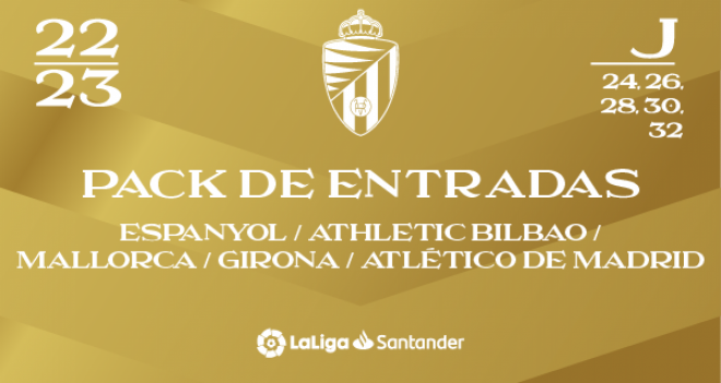 Pack de entradas para jugar en Zorrilla (Foto: Real Valladolid).