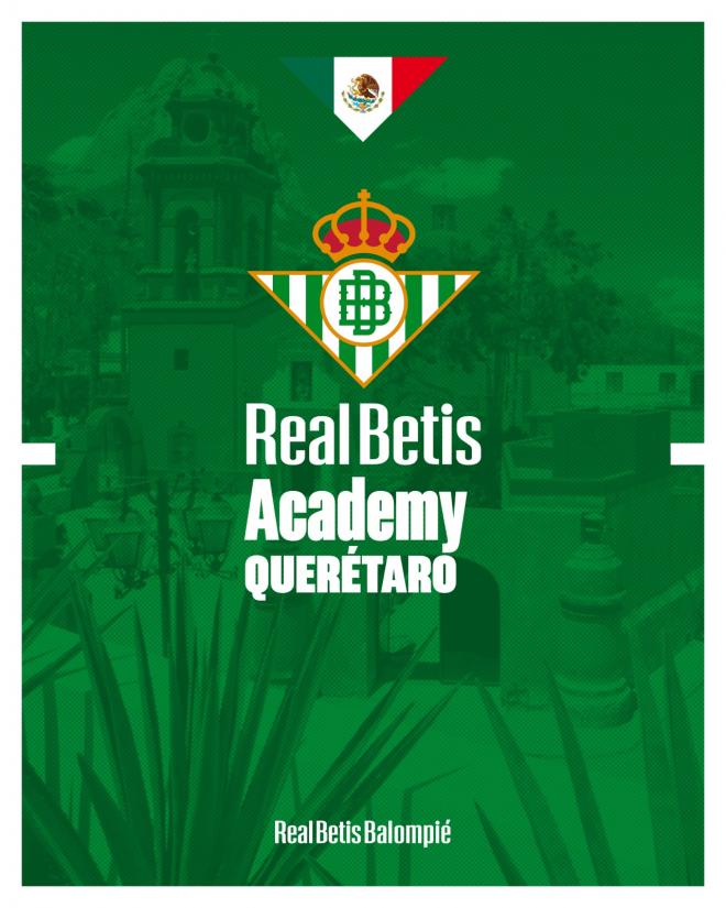 Cartel Real Betis Academy Querétaro