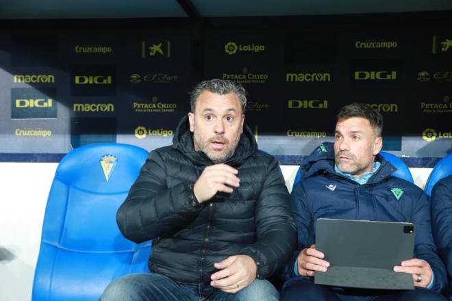 Sergio González, en el Cádiz - Girona (Foto: Cristo García).