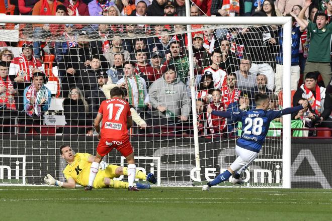 Rodri celebra su gol ante el Almería (Foto: EFE)
