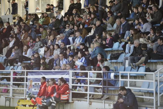 Aficionados en Zubieta para ver el Real Sociedad-Sevilla (Foto: Giovanni Batista).