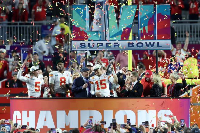 Los Chiefs celebran la conquista de la Super Bowl (FOTO: Cordón Press).