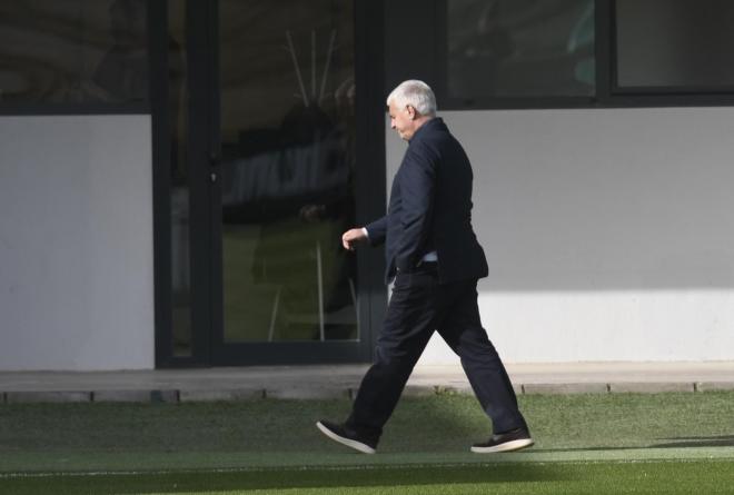 Antonio Cordón, en el casting de directores deportivos del Sevilla (Foto: Kiko Hurtado).