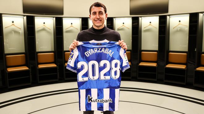 Mikel Oyarzabal renovó la semana pasada con la Real Sociedad hasta 2028 (Foto: Real Sociedad).