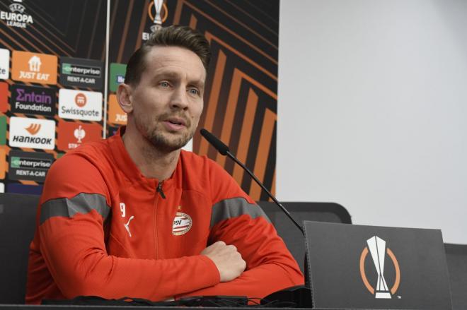 De Jong, en sala de prensa (Foto: Kiko Hurtado).
