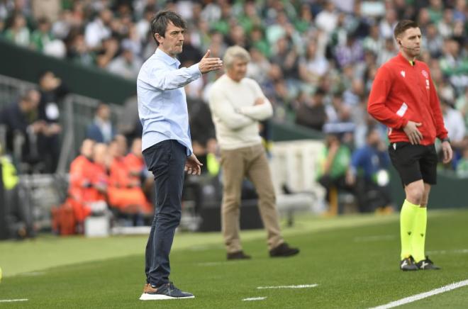 Pacheta, en el Betis - Valladolid (Foto: Kiko Hurtado).